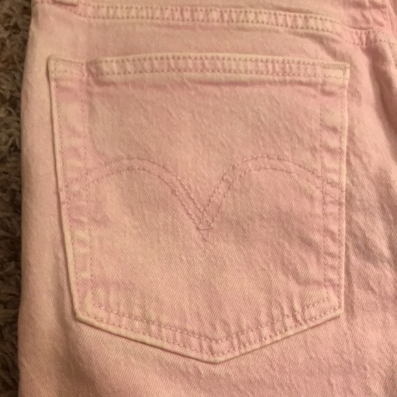 Levi 501’s! Light Pink Skinny Stretch Original Fit Jeans NWT! - Picture 10 of 16